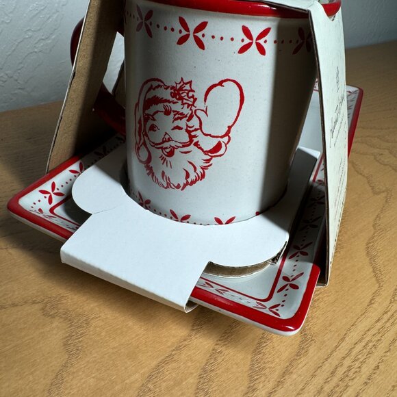 Hearth & Hand with Magnolia Stoneware Christmas Milk & Cookies Serving Set NWT‎ - Picture 7 of 7